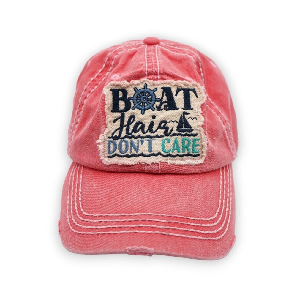 Kbethos Vintage Pink Distressed Baseball‎ Hat Adjustable Back